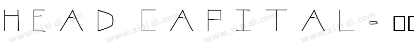 HEAD CAPITAL字体转换